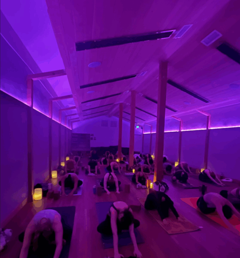 slow candlelight yoga flow